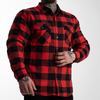 RECKLESS Flannel Jacket - Red