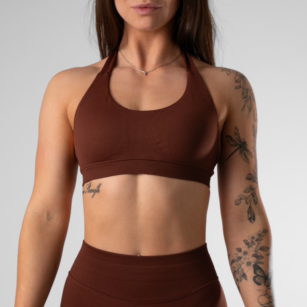 Embrace Halterneck - Brown