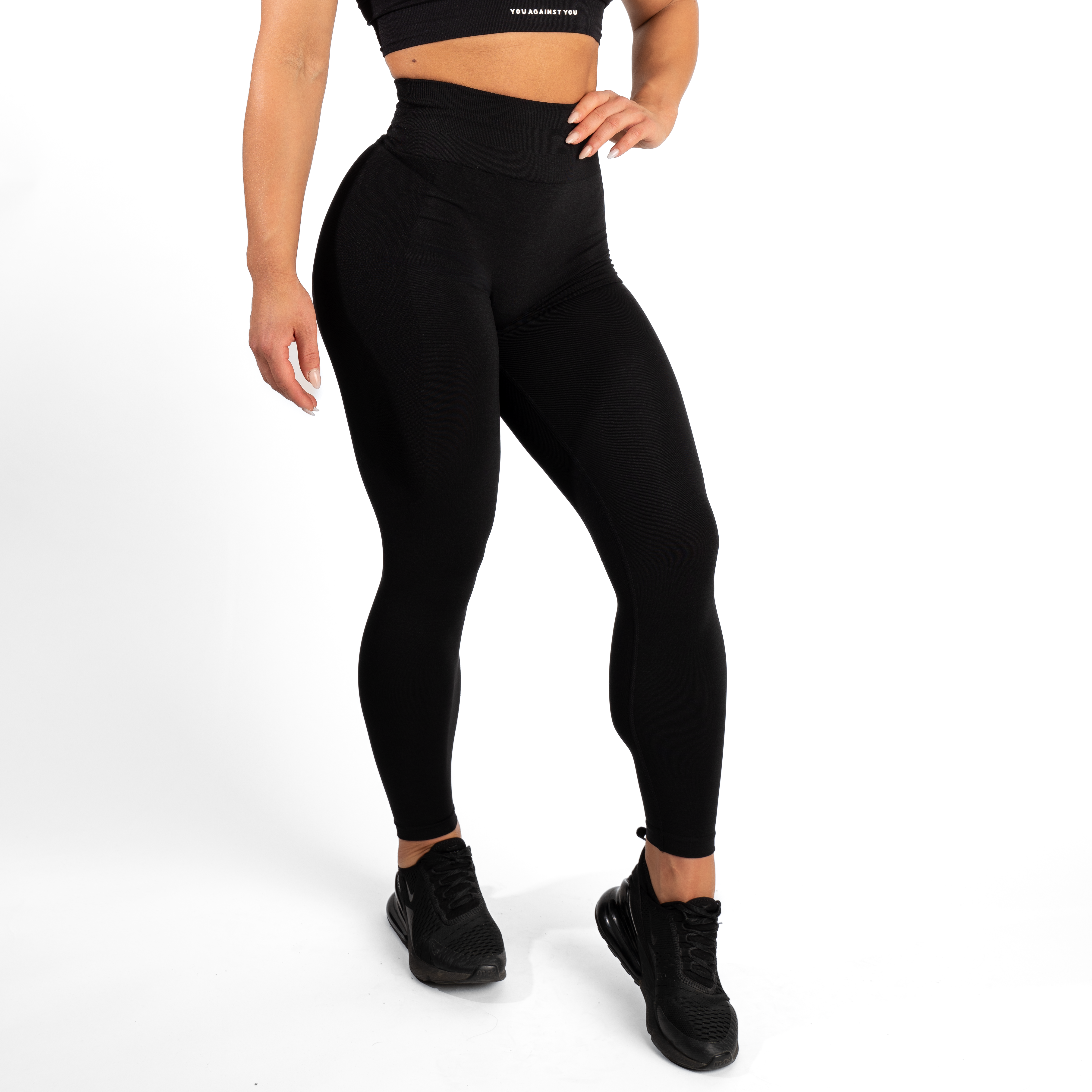 Black Scrunch Tights – Superior Comfort Style – You Against You