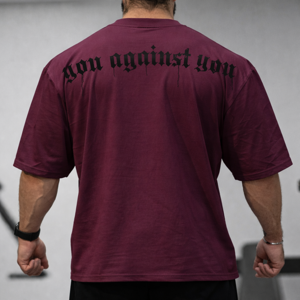 Thrive Oversize T-shirt - Deep Purple